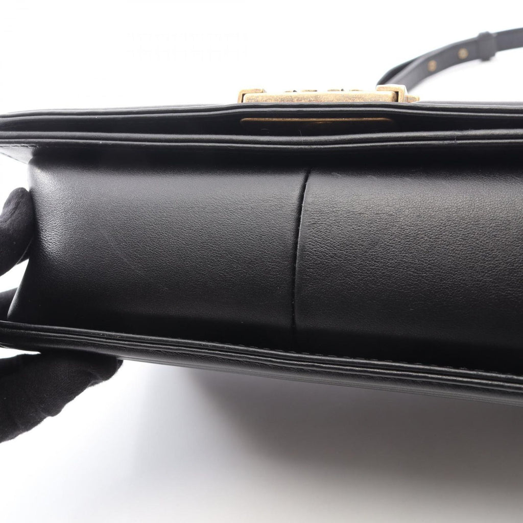 Chanel Shoulder Bag Black Lambskin Chain — view 7
