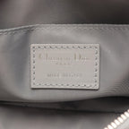 Dior Shoulder Bag Kids Multi Function Small White Oblique Gray Canvas — view 4