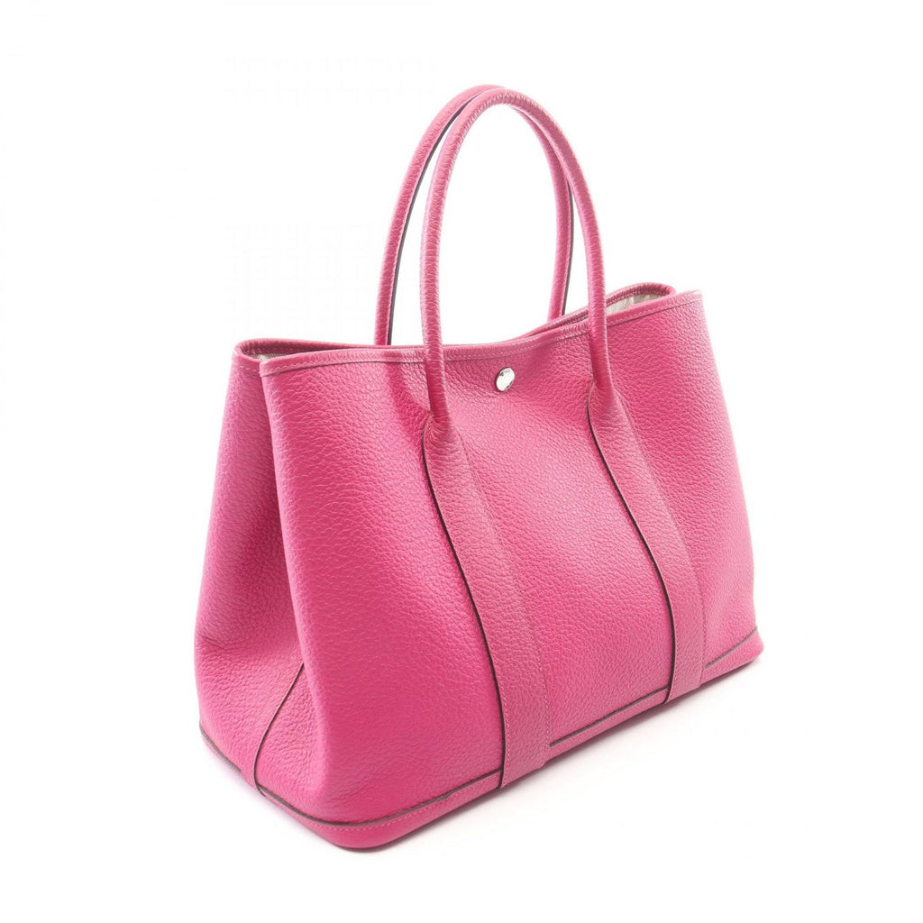 Hermes Tote Garden Party PM Rose Purple Leather — view 2