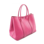 Hermes Tote Garden Party PM Rose Purple Leather — view 2