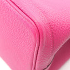 Hermes Tote Garden Party PM Rose Purple Leather — view 7