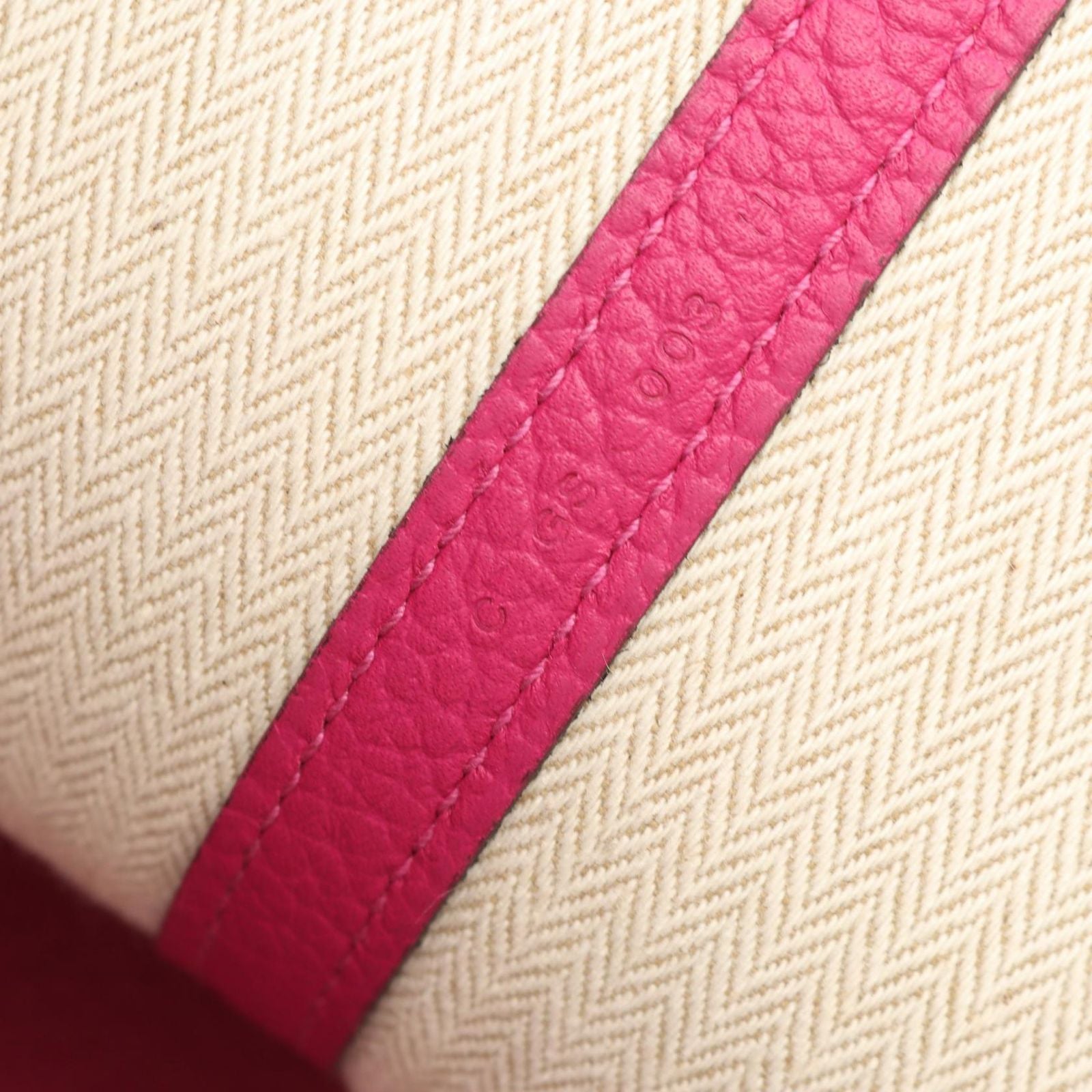 Hermes Tote Garden Party PM Rose Purple Leather — view 5