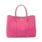 Hermes Tote Garden Party PM Rose Purple Leather