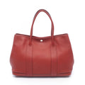 Hermes Tote Garden Party PM Rouge Garance Leather