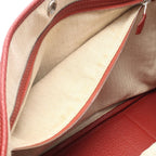 Hermes Tote Garden Party PM Rouge Garance Leather — view 6