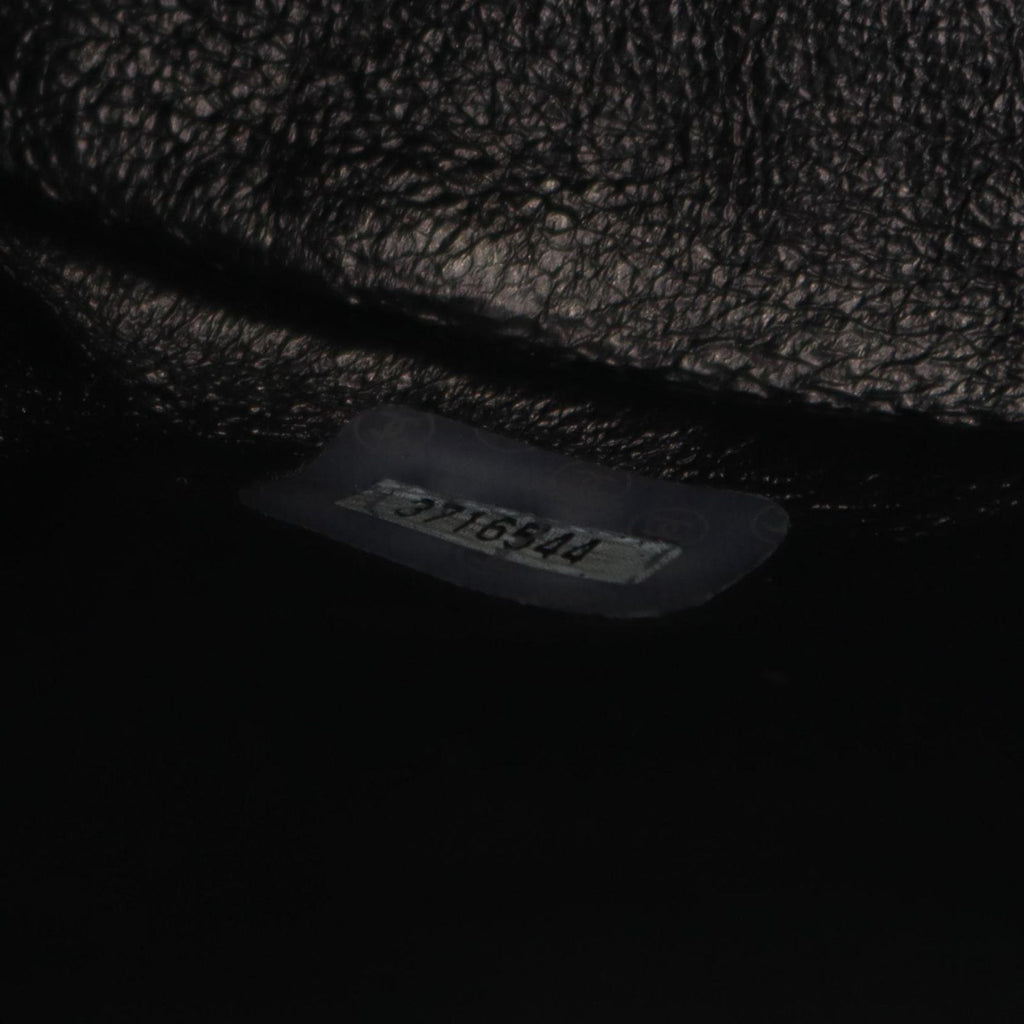 Chanel Backpack Quilted Black Lambskin Double Turnlock Chain — view 5