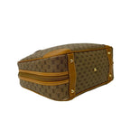 Gucci Vintage Micro GG Leather Mini Boston Bag Brown Camel — view 7