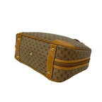 Gucci Vintage Micro GG Leather Mini Boston Bag Brown Camel — view 8