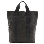 Hermes Her Line Cabas Tote Canvas Gray Handbag