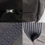 Hermes Her Line Cabas Tote Canvas Gray Handbag — view 9