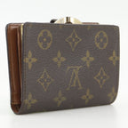 Louis Vuitton Portefeuille Viennois Monogram Canvas Brown Bifold Wallet — view 3