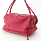 Louis Vuitton Mahina Galatea PM Calf Leather Tote Red — view 2