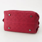 Louis Vuitton Mahina Galatea PM Calf Leather Tote Red — view 5
