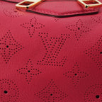 Louis Vuitton Mahina Galatea PM Calf Leather Tote Red — view 8