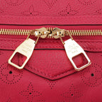Louis Vuitton Mahina Galatea PM Calf Leather Tote Red — view 9