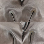 Prada Frill Leather Brown Tote — view 4