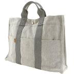 Hermes New Fourre Tout MM Tote Canvas Gray Handbag — view 2