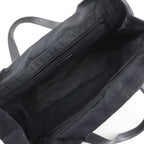 Chanel New Travel Line Tote MM Nylon Canvas Black — view 6