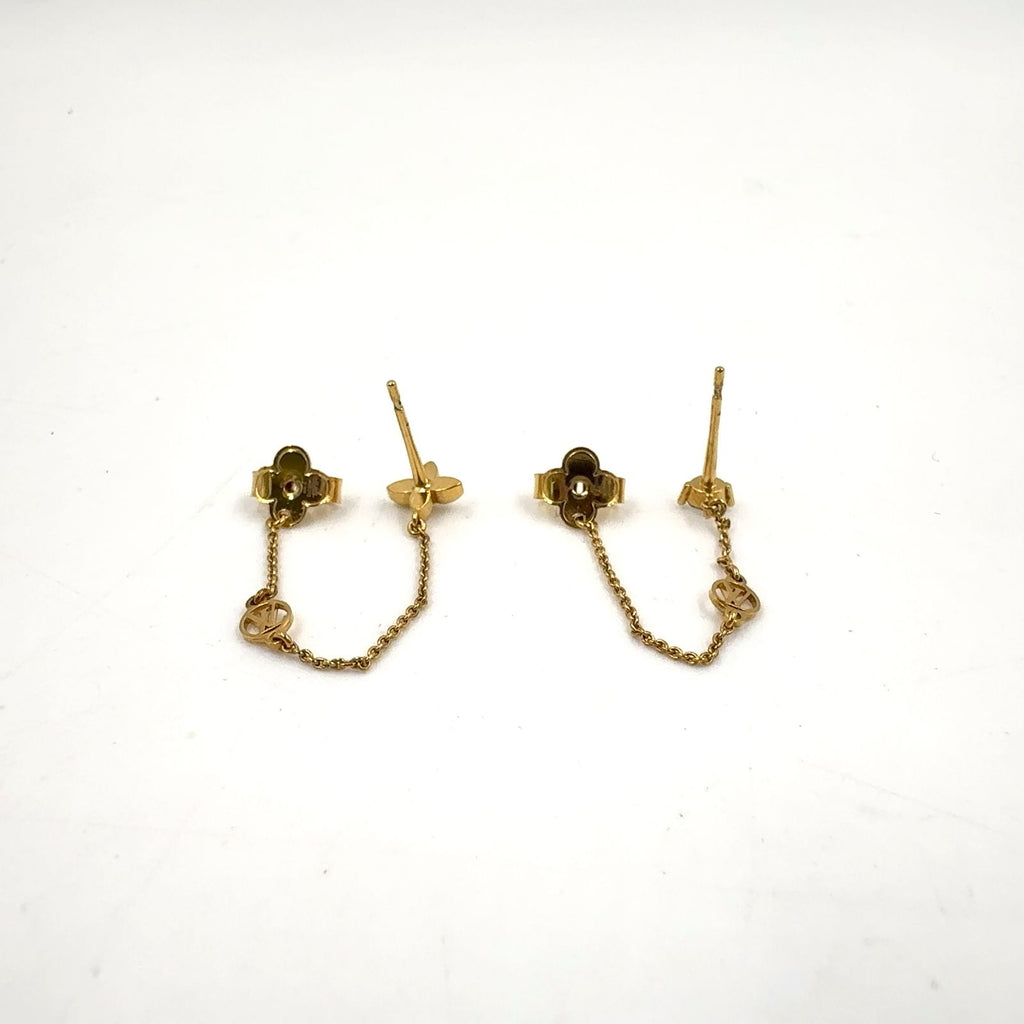 Louis Vuitton Boucle Doreille Petit Metal Gold Earrings — view 6