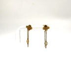 Louis Vuitton Boucle Doreille Petit Metal Gold Earrings — view 3