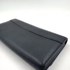 Louis Vuitton Portefeuille Capucines Leather Black Wallet Gold — view 6