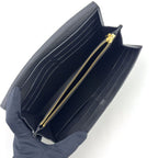 Louis Vuitton Portefeuille Capucines Leather Black Wallet Gold — view 3