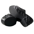 Chanel Medietta Platfo Sandals 37 Black Leather — view 6