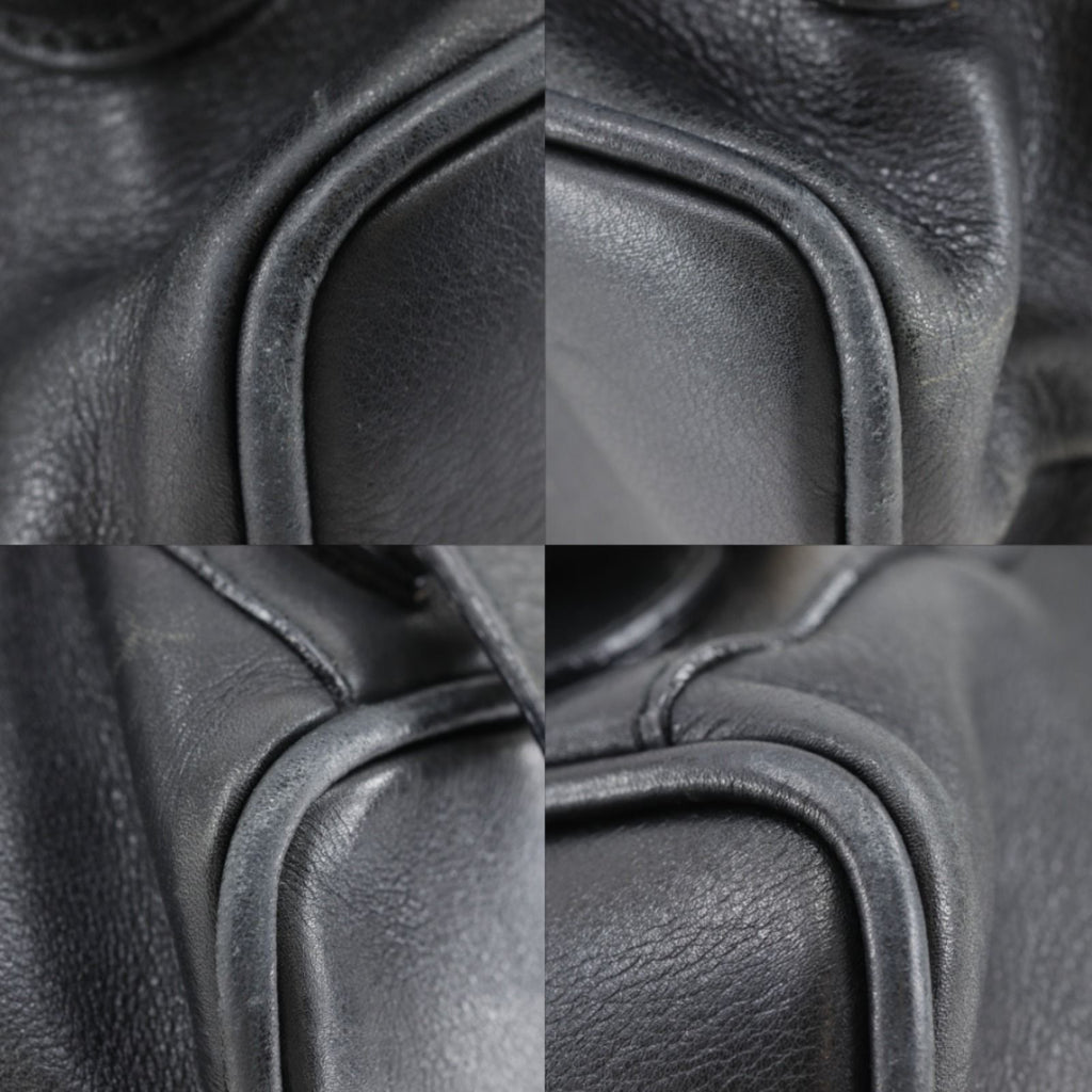 Gucci Bamboo 003 Leather Black Backpack — view 4