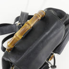 Gucci Bamboo 003 Leather Black Backpack — view 5