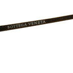 Bottega Veneta Benneta BV 61 Vintage Wash Aviator Sunglasses Gold Intrecciato — view 9