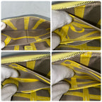 Hermes Wallet Zip Around Yellow Ribbon Silk in Azap Card Billfold — view 6