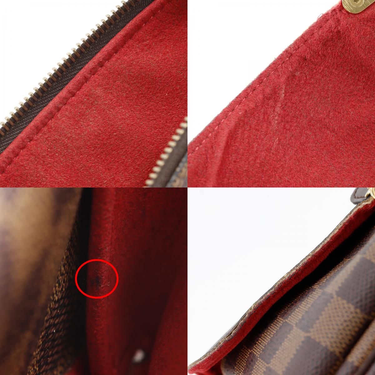 Louis Vuitton Ravello GM Damier Canvas Brown Shoulder Bag — view 8