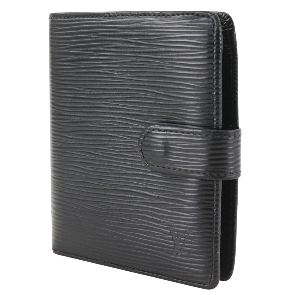 Louis Vuitton Porte Viet Compact Epi Leather Noir Black Bifold Wallet — view 2