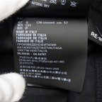 Prada Hat Nylon Re-Nylon Bucket Hat Black Hat Logo Simple — view 9