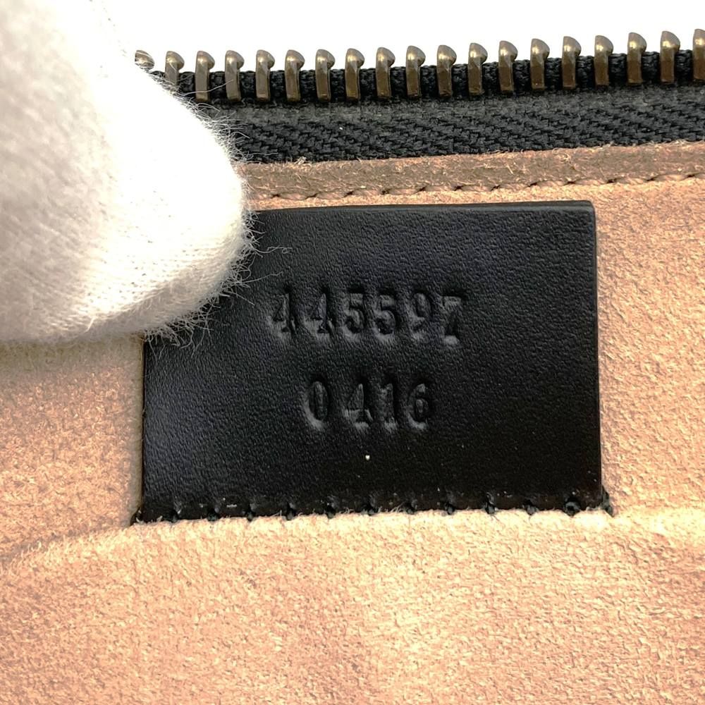 Gucci Ghost Clutch Trouble Andrew Collaboration Leather Black — view 8