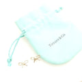 Tiffany & Co Earrings 925 Ribbon Bow Motif