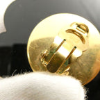Chanel Faux Pearl Camellia Earrings Vintage — view 3