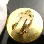 Chanel Faux Pearl Camellia Earrings Vintage — view 7