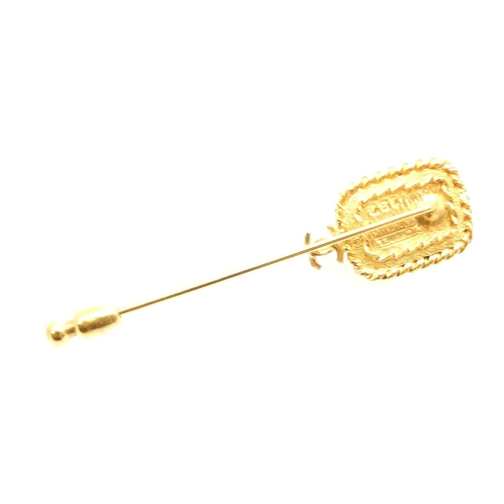 Chanel Brooch Vintage CC Logo — view 2