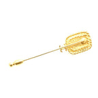 Chanel Brooch Vintage CC Logo — view 2