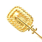 Chanel Brooch Vintage CC Logo — view 7