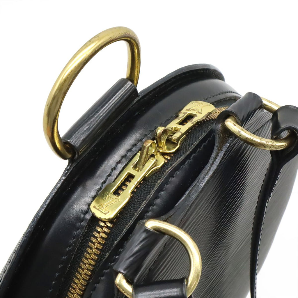 Louis Vuitton Epi Mabillon Backpack Shoulder Bag Leather Noir Black — view 4
