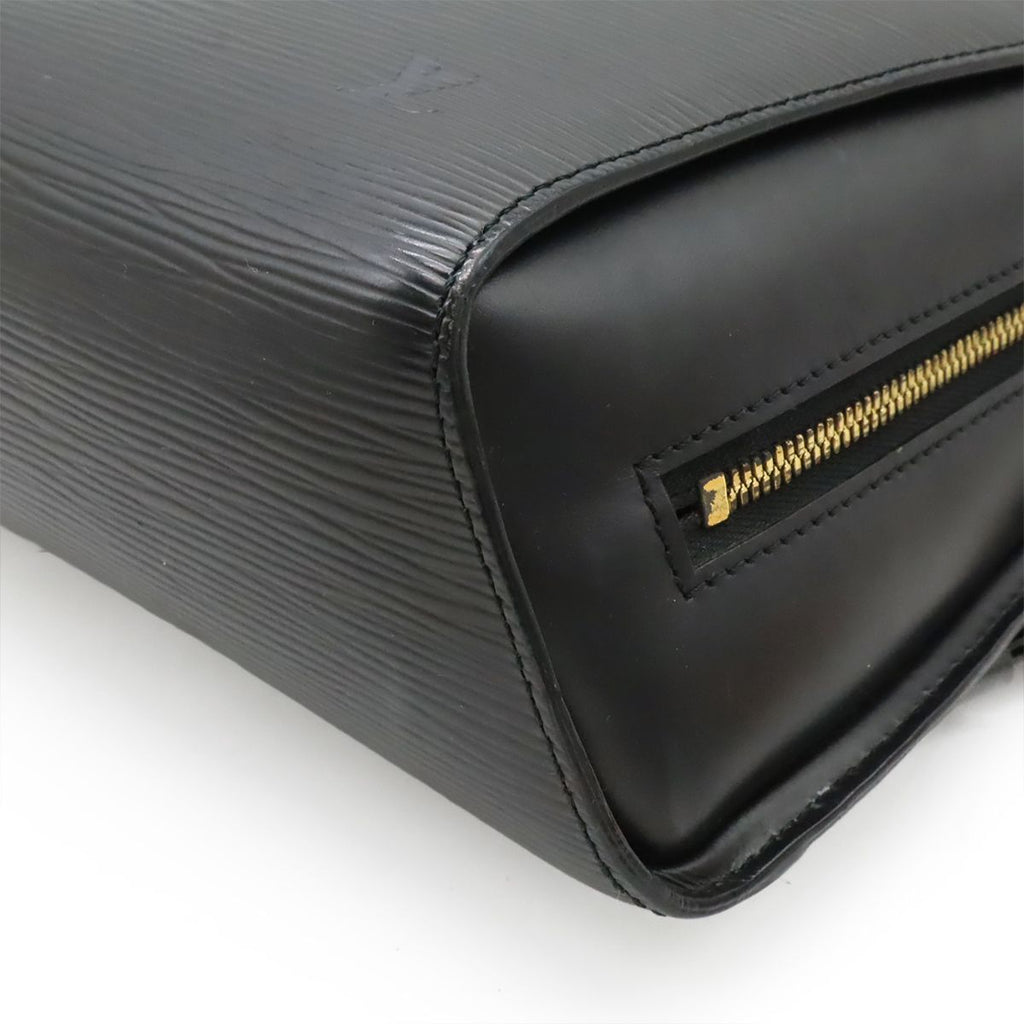 Louis Vuitton Epi Mabillon Backpack Shoulder Bag Leather Noir Black — view 3