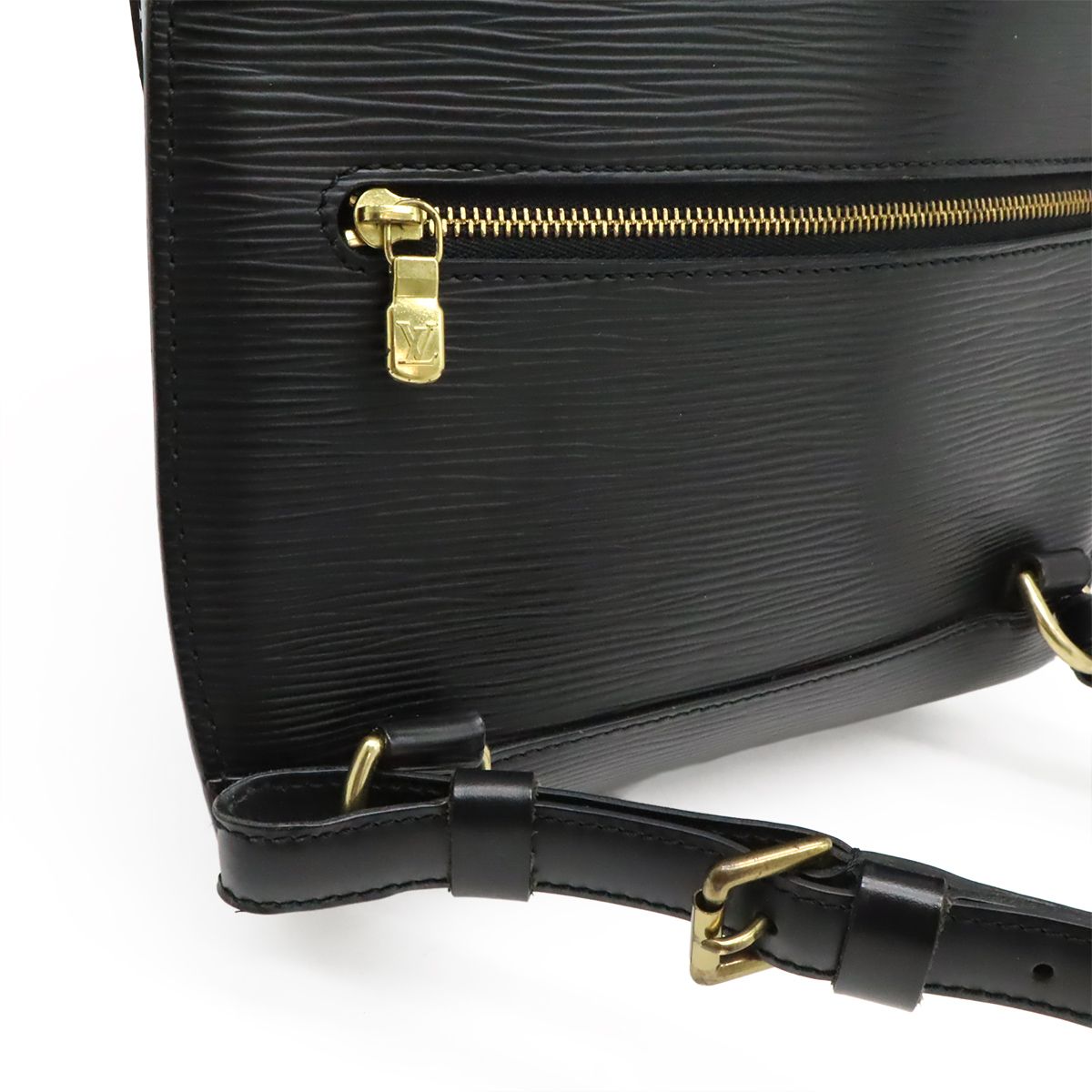 Louis Vuitton Epi Mabillon Backpack Shoulder Bag Leather Noir Black — view 6
