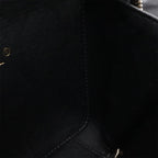 Chanel CC Filigree Small Vanity 2-Way Chain Shoulder Bag Caviar Leather Black — view 8