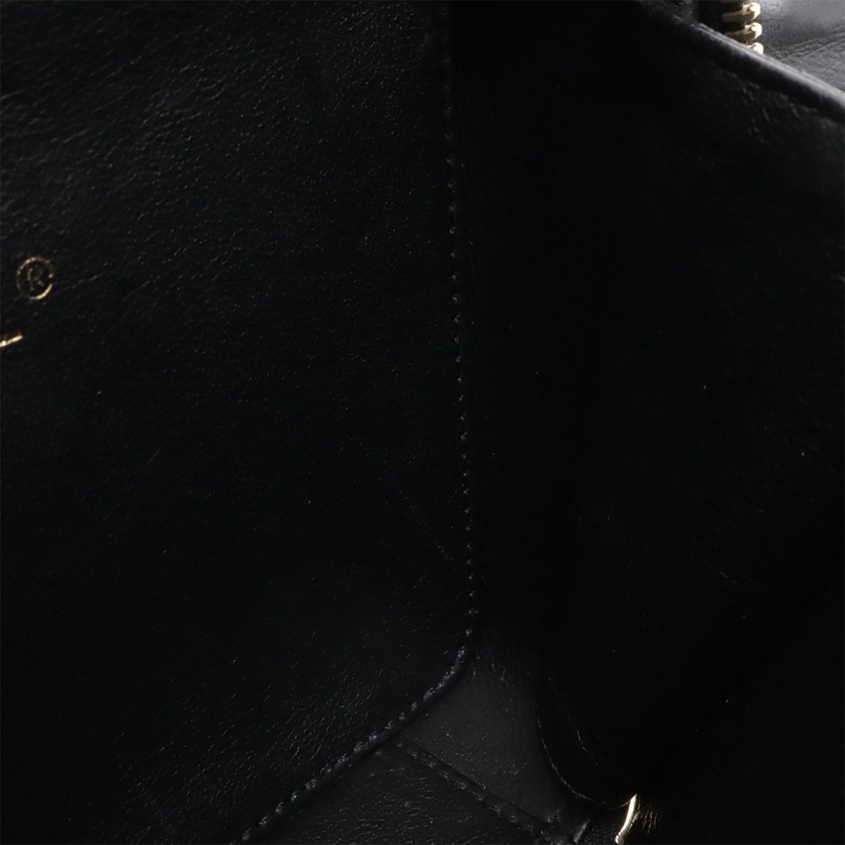 Chanel CC Filigree Small Vanity 2-Way Chain Shoulder Bag Caviar Leather Black — view 8