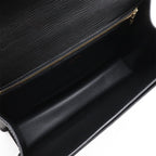 Louis Vuitton Epi Monceau Second 2-Way Shoulder Bag Noir Black Gold — view 6