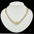 Dior CD Logo Chain Necklace Screw Gold Plated — view 6