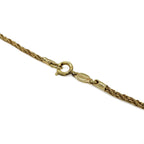 Dior CD Logo Chain Necklace Screw Gold Plated — view 5
