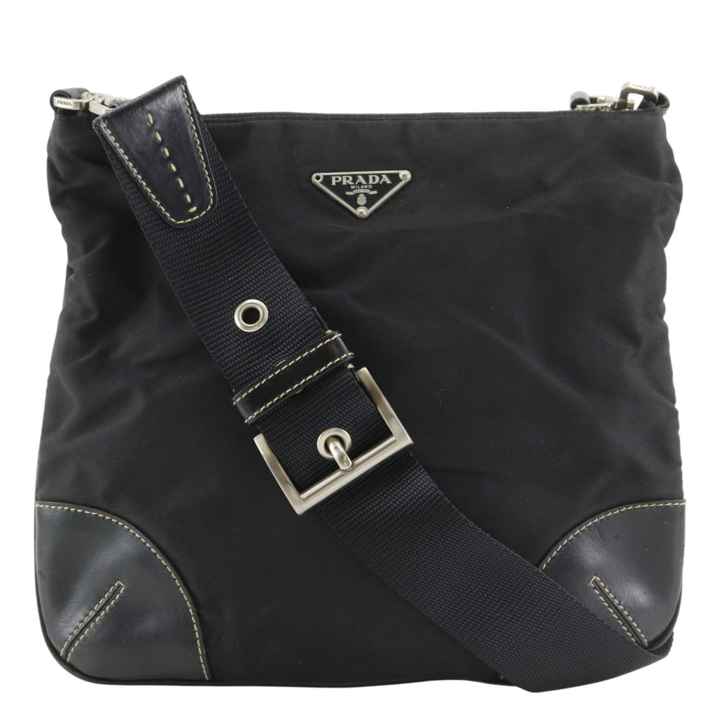 Prada Nylon Black Shoulder Bag
